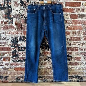 Levis 505 Jeans Mens 36x29 Regular Zip fly Blue denim Levi's